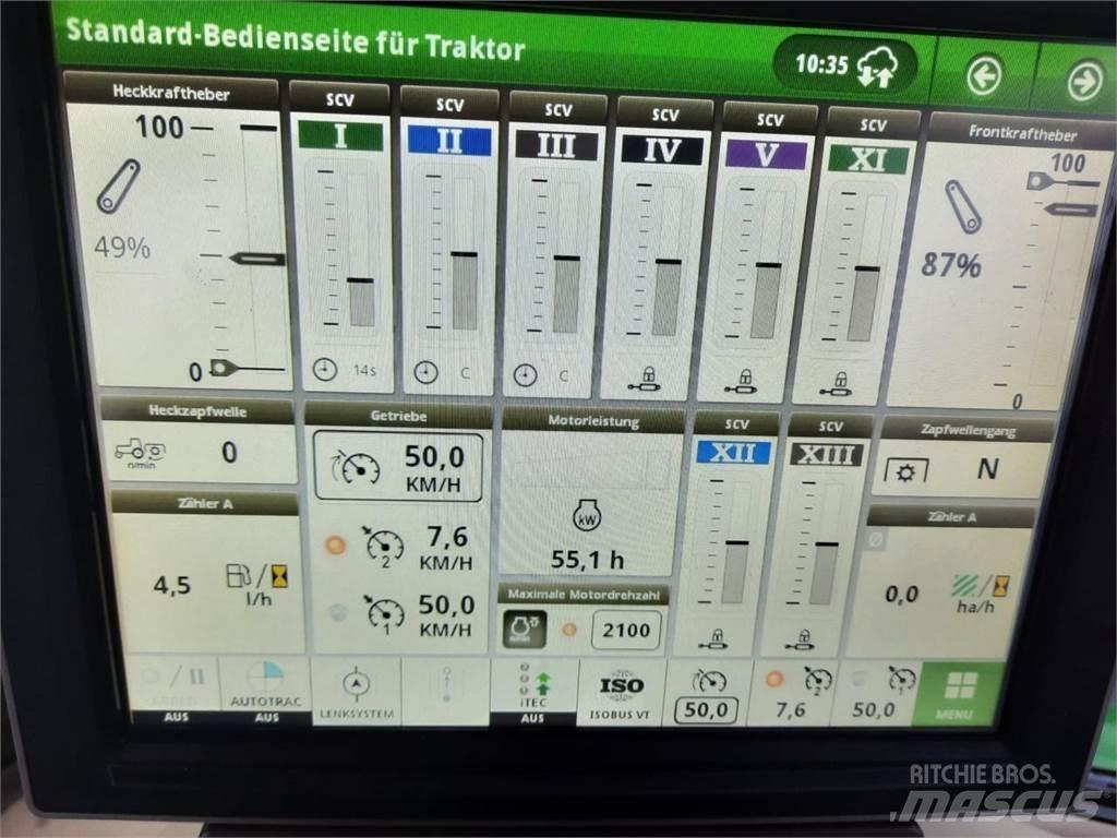 John Deere 6R 185 الجرارات