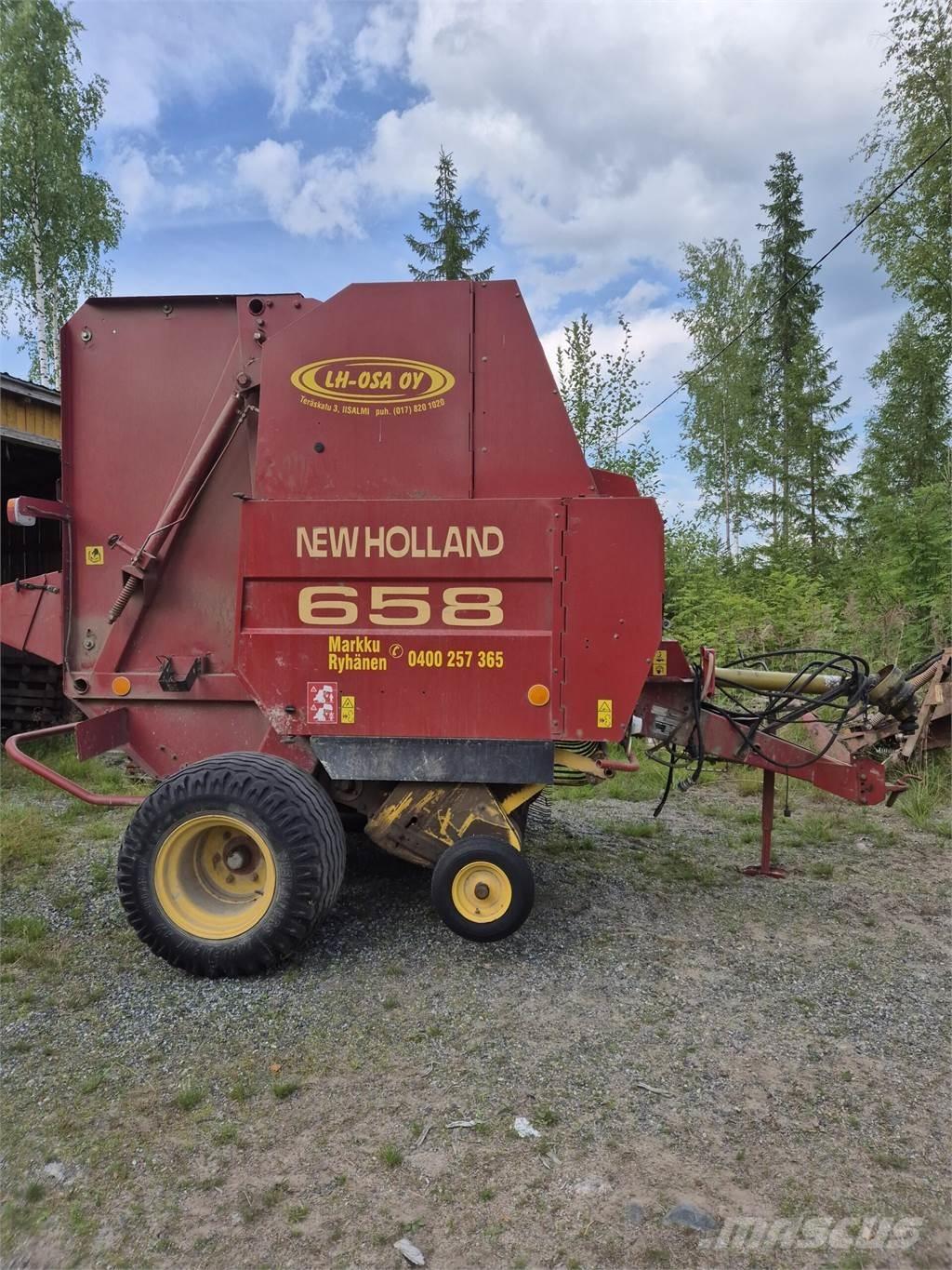 New Holland 658 محزمات مستديرة