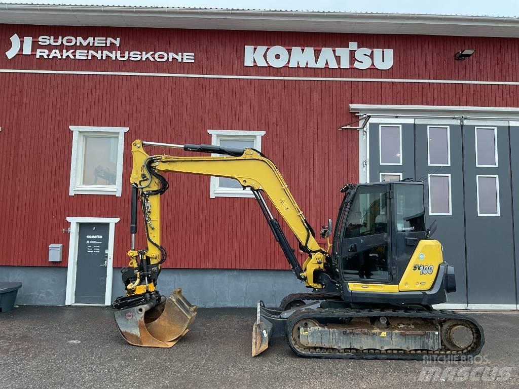 Yanmar SV100-2A حفارات وسط 7 طن - 12 طن