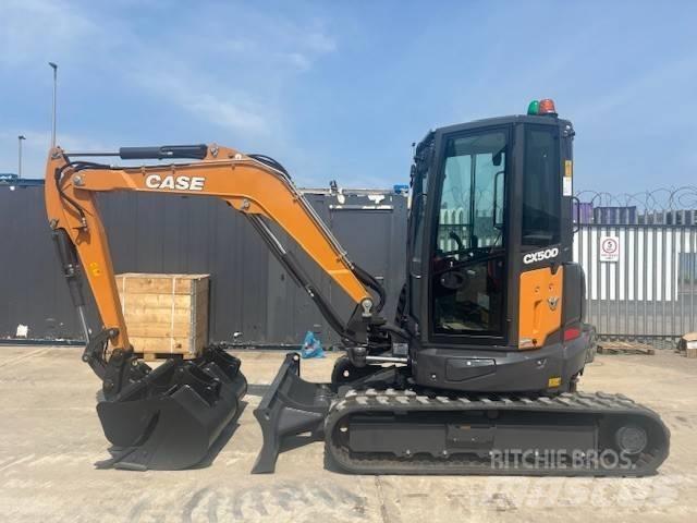CASE CX 50 D حفارات صغيرة أقل من 7 طن (حفارات صغيرة)