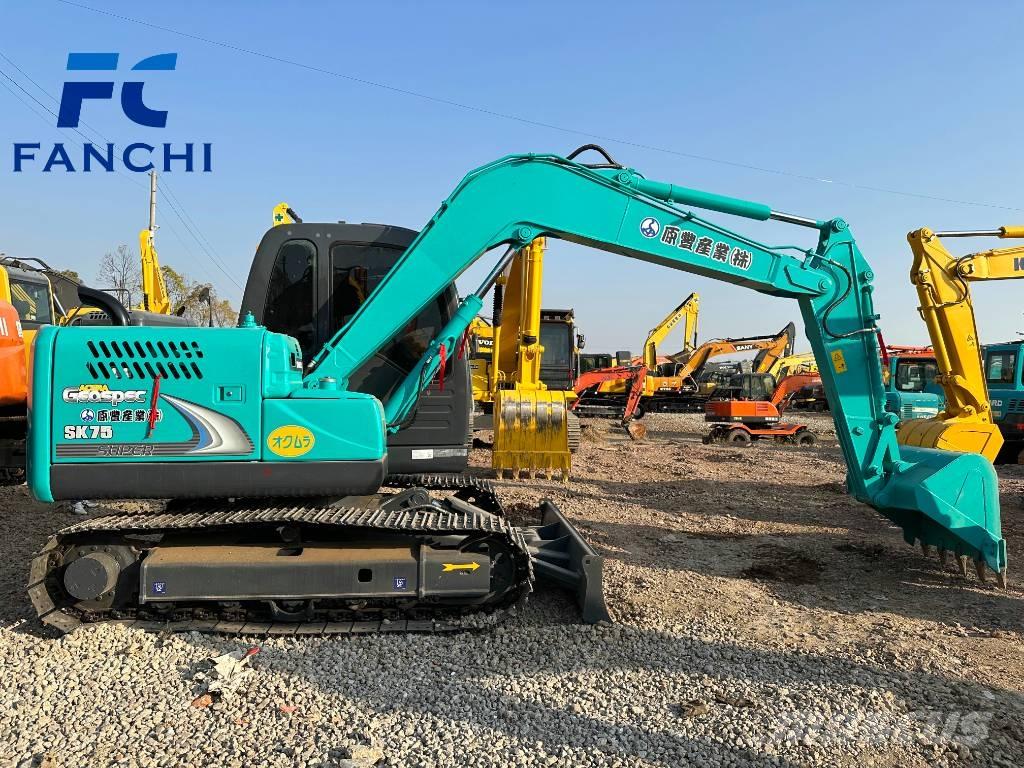 Kobelco SK 75 SR حفارات وسط 7 طن - 12 طن