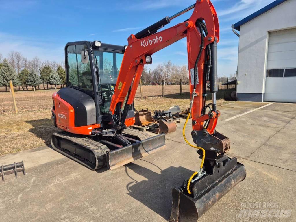 Kubota KX 027-4 حفارات صغيرة أقل من 7 طن (حفارات صغيرة)