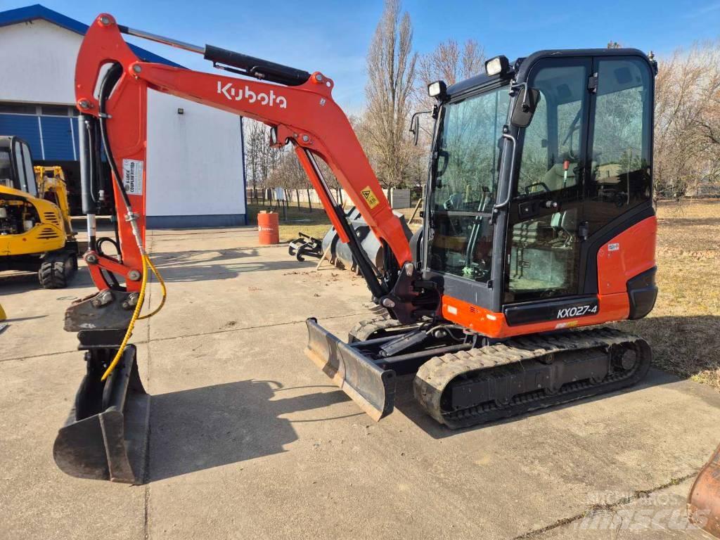 Kubota KX 027-4 حفارات صغيرة أقل من 7 طن (حفارات صغيرة)