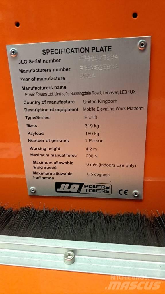 JLG Ecolift (NEW 2024) رافعات ومنصات أخرى