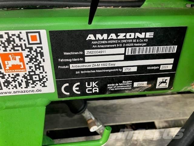 Amazone ZA-M 1502 معدات فرد المواد المعدنية