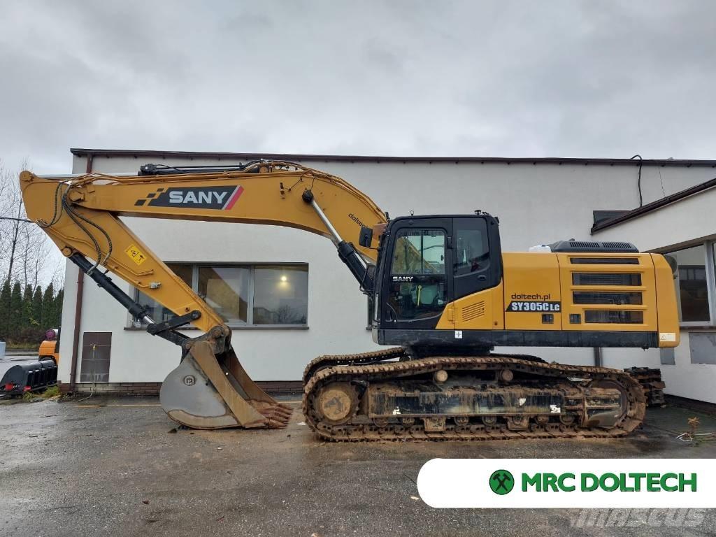 Sany SY 305 C حفارات زحافة