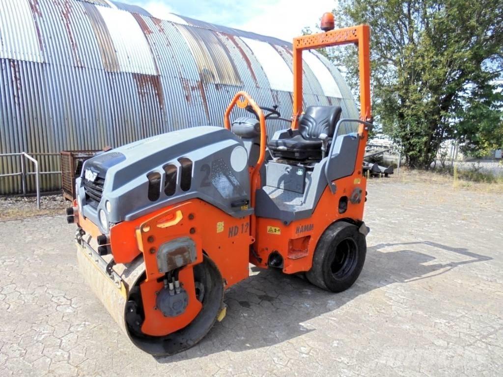 Hamm HD 12 VT مداحل مزدوجة