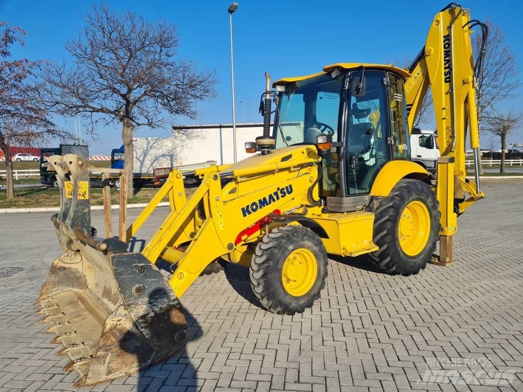 Komatsu WB 97R-5E0 لوادر ذات جرافات عكسية