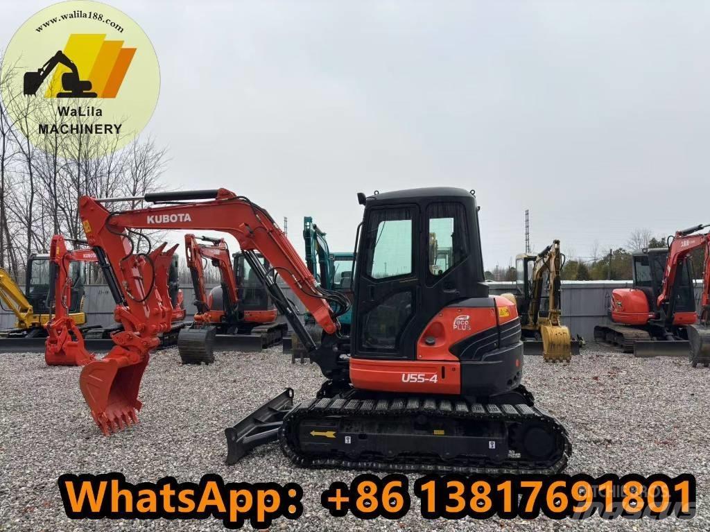 Kubota U 55 حفارات صغيرة أقل من 7 طن (حفارات صغيرة)