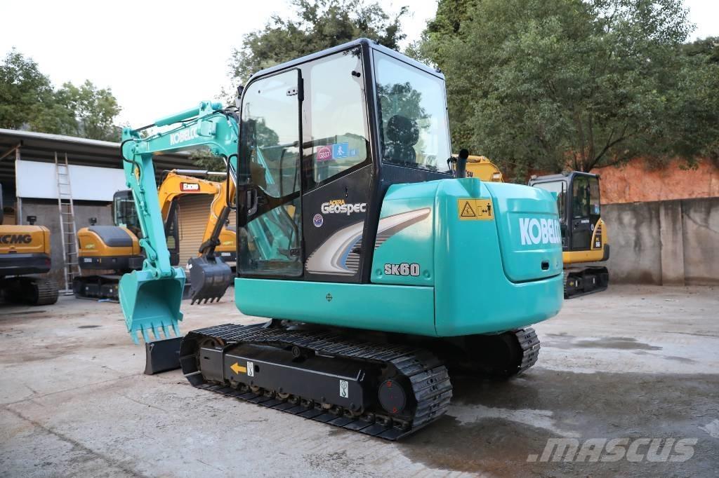 Kobelco sk60-8 حفارات صغيرة أقل من 7 طن (حفارات صغيرة)