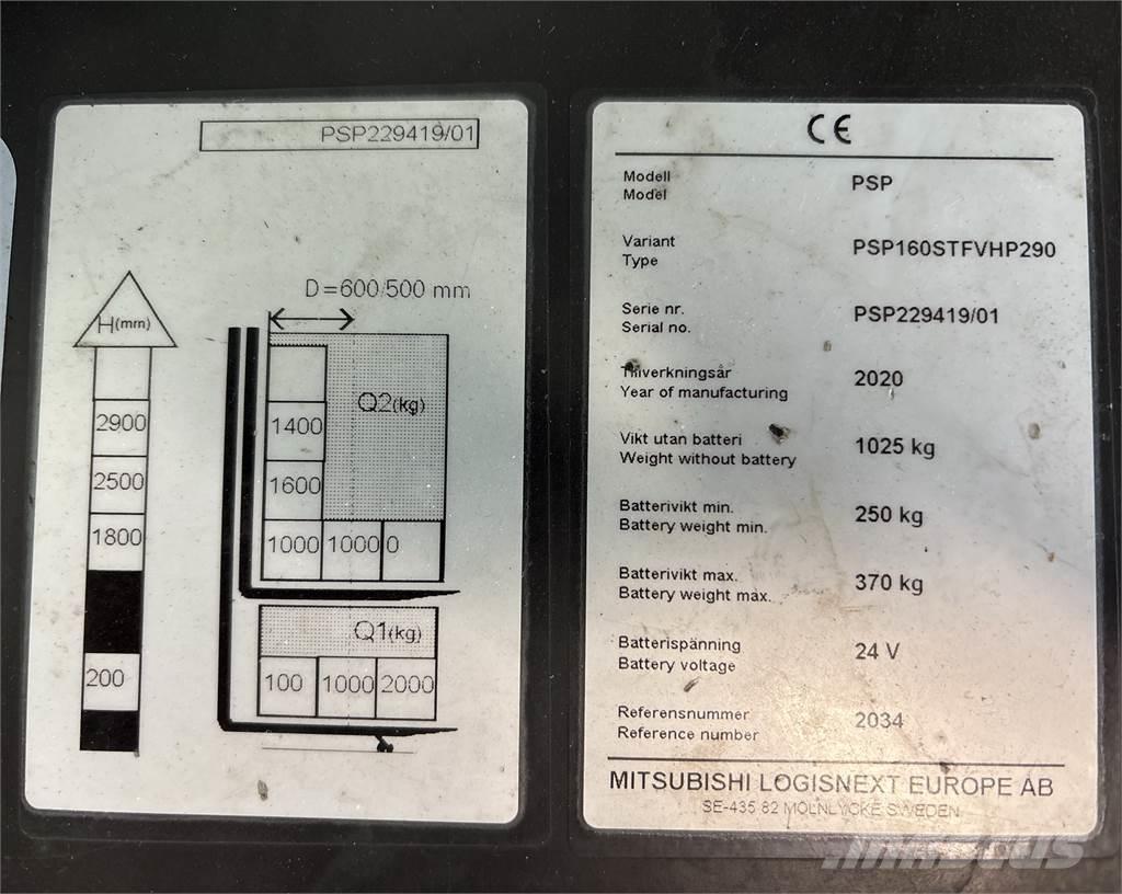 Atlet PSP160 شاحنات مناولة ذاتية الدفع