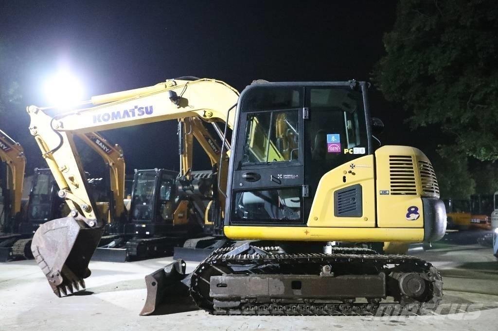 Komatsu PC 60-8 حفارات صغيرة أقل من 7 طن (حفارات صغيرة)