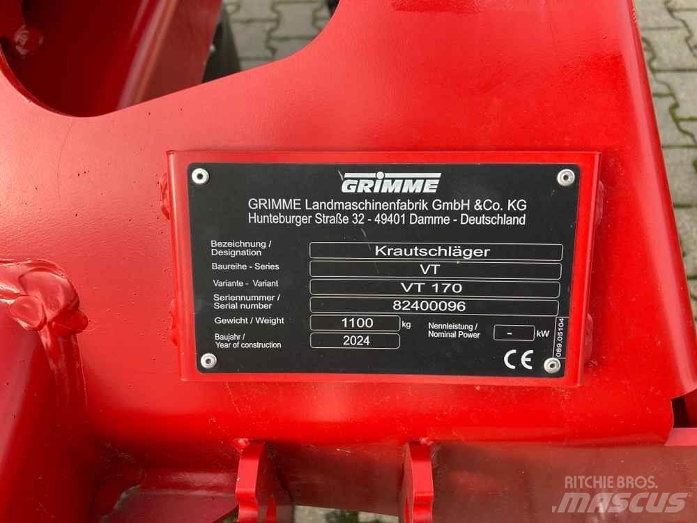 Grimme VT 170 ماكينات زراعية أخرى