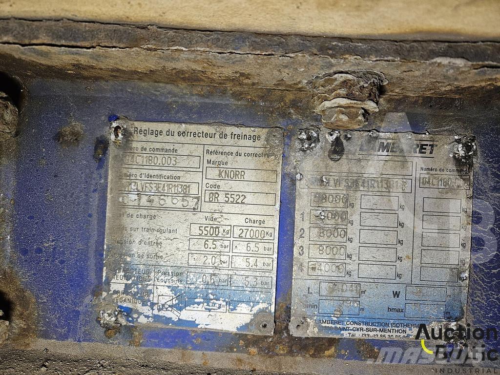 Lamberet YS-2P5 نصف مقطورات بباب جانبي