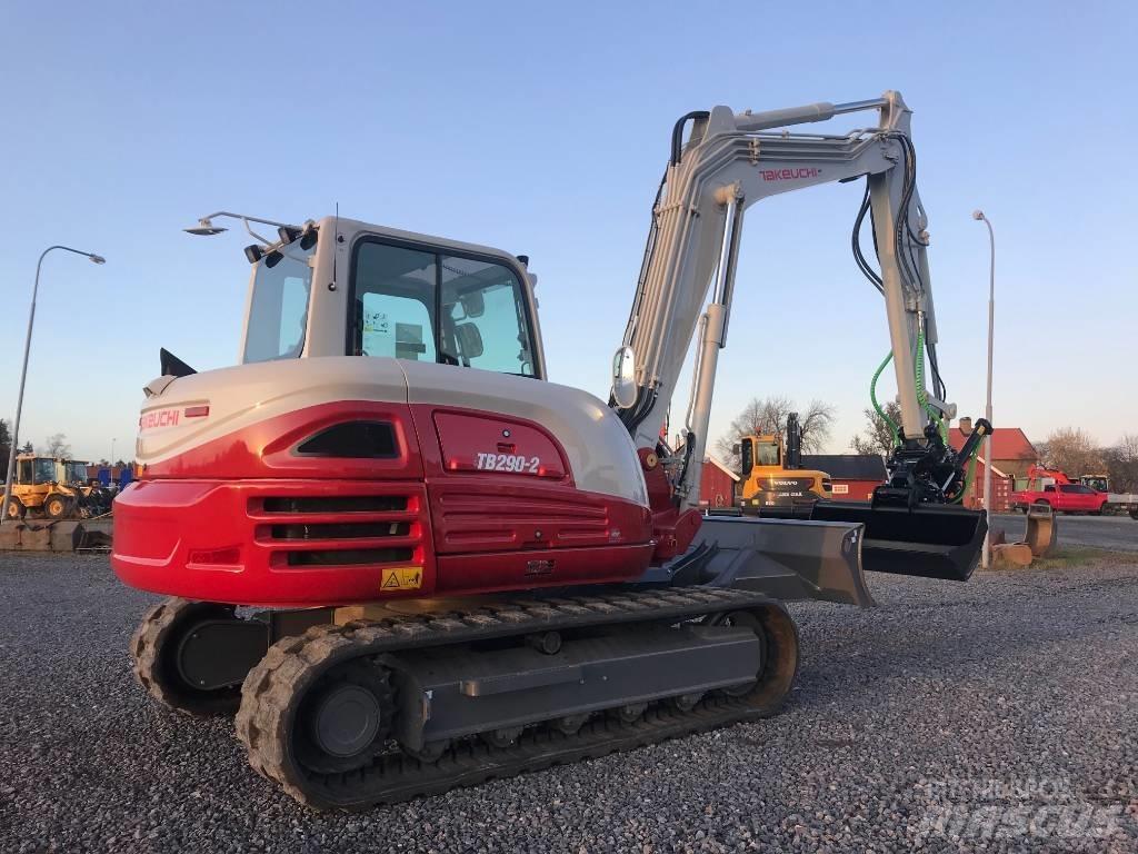 Takeuchi TB290-2 حفارات وسط 7 طن - 12 طن