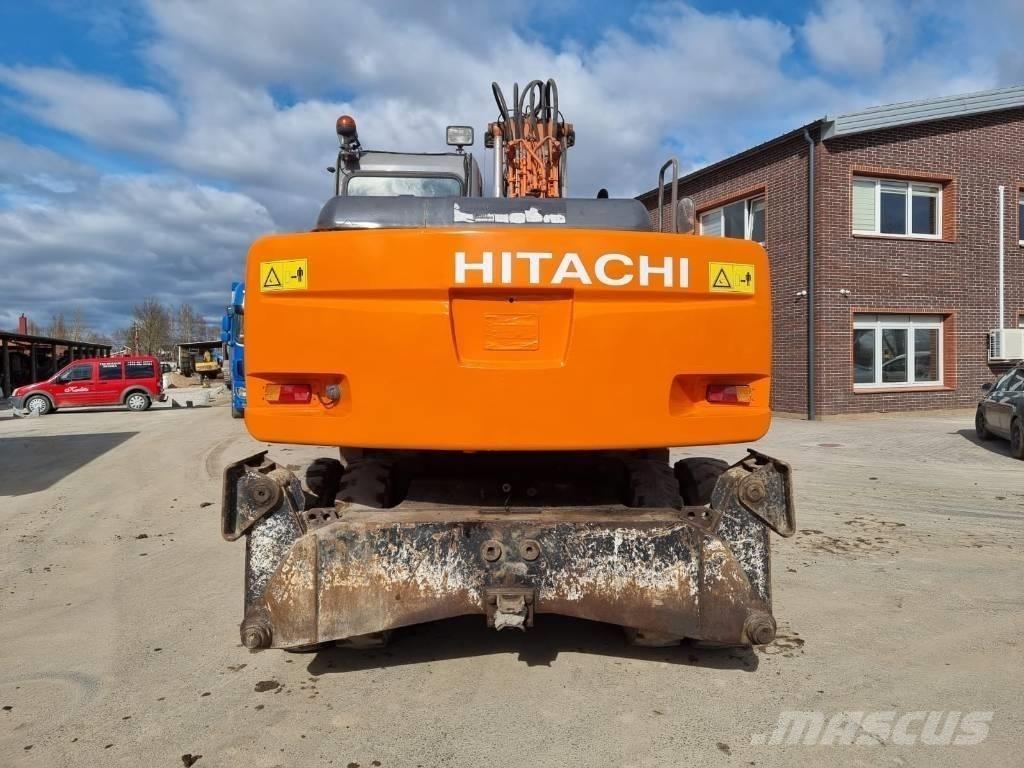 Hitachi ZX 160 W حفارات بعجل