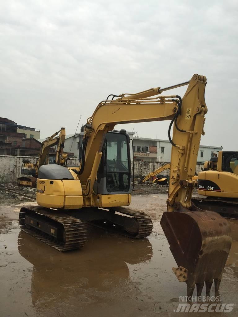 Komatsu pc78us حفارات وسط 7 طن - 12 طن