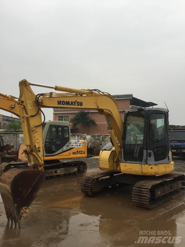 Komatsu pc78us حفارات وسط 7 طن - 12 طن