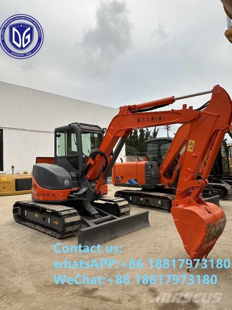 Hitachi ZX 50 U حفارات صغيرة أقل من 7 طن (حفارات صغيرة)