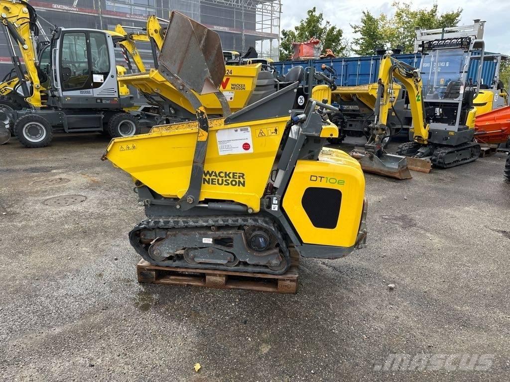 Wacker Neuson DT10e عربات نقل قلابة مجنزرة
