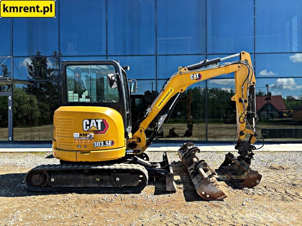 CAT 303.5 E CR حفارات صغيرة أقل من 7 طن (حفارات صغيرة)