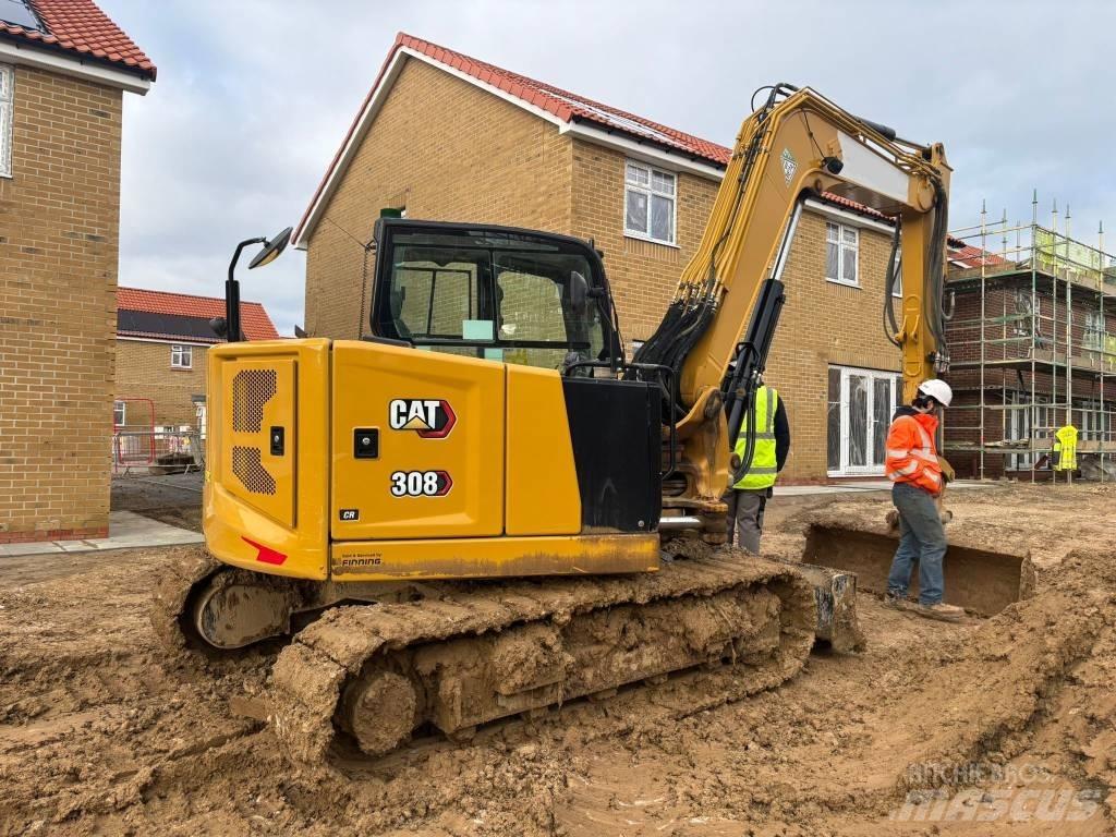 CAT 308 R حفارات وسط 7 طن - 12 طن