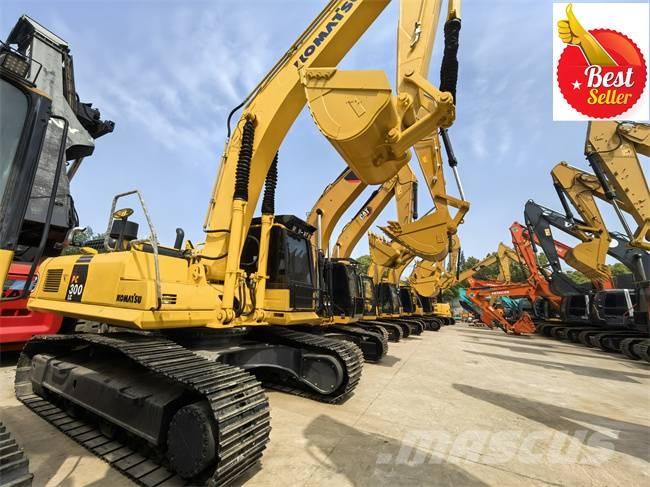 Komatsu PC 300 حفارات زحافة