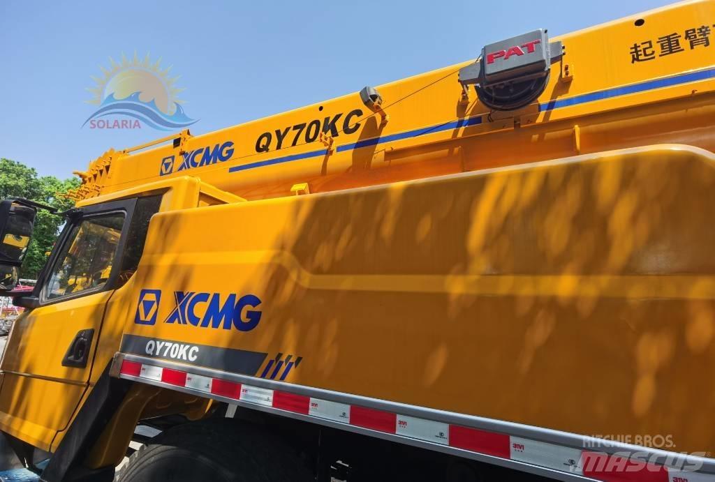 XCMG QY 70 KC رافعات صالحة لكل أنواع الطرق