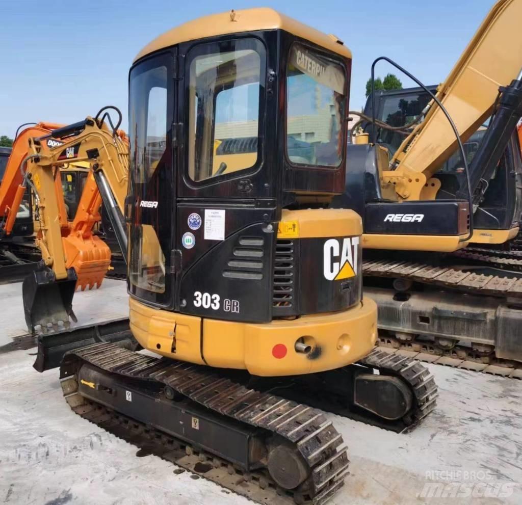 CAT 303 C CR حفارات صغيرة أقل من 7 طن (حفارات صغيرة)