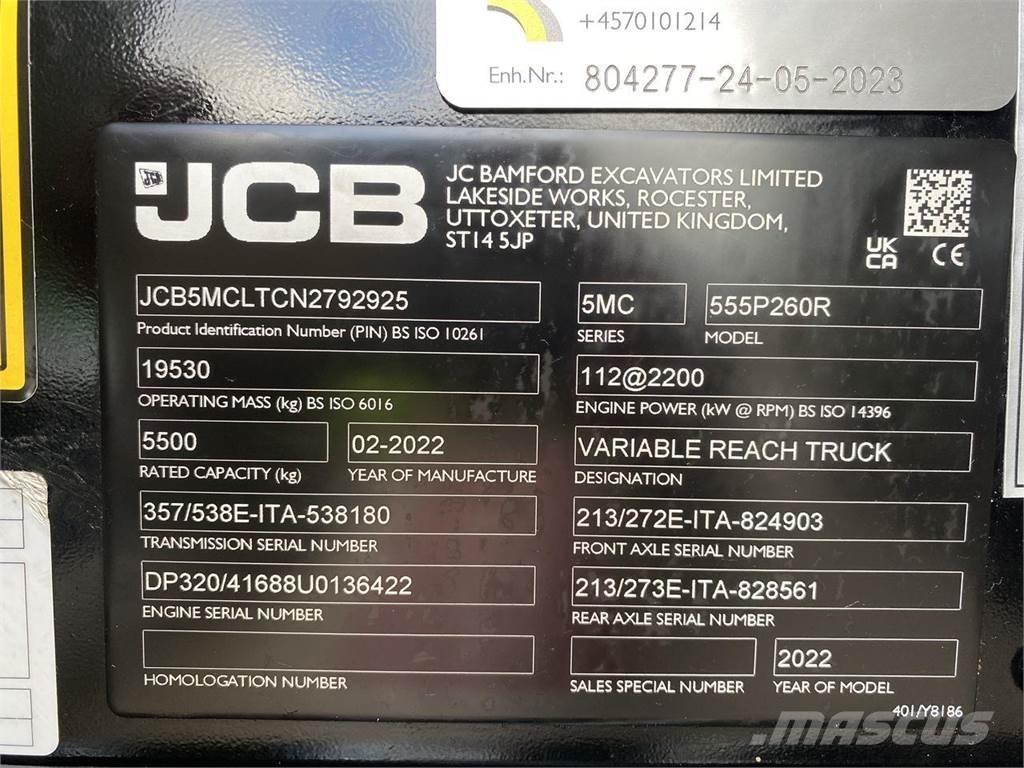 JCB 555-260R مناولات متداخلة
