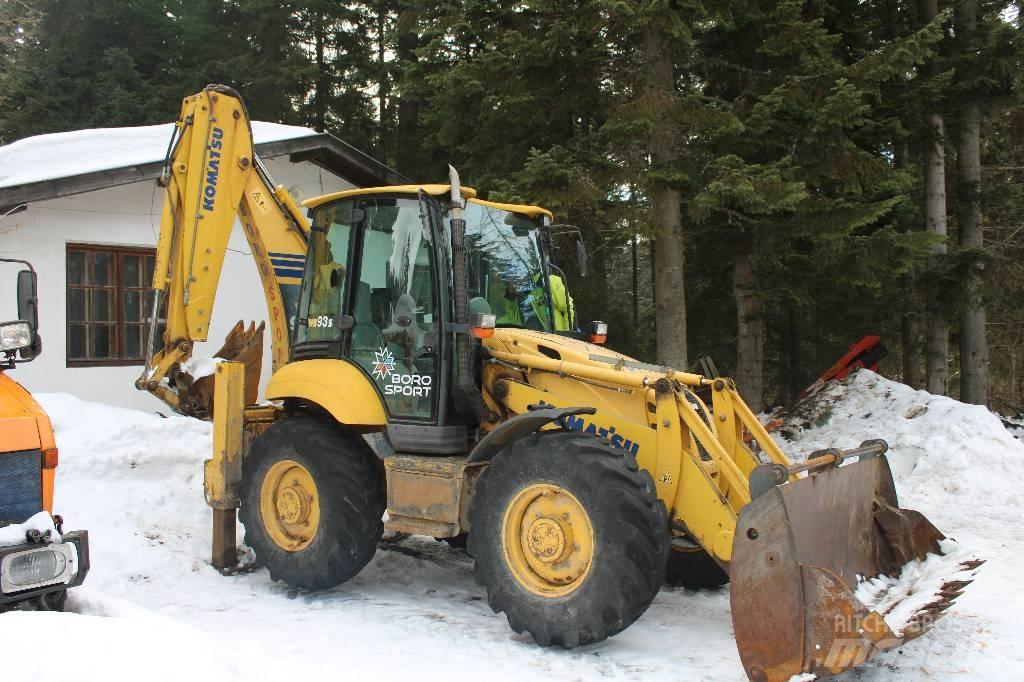 Komatsu WB 93 S-5 لوادر ذات جرافات عكسية