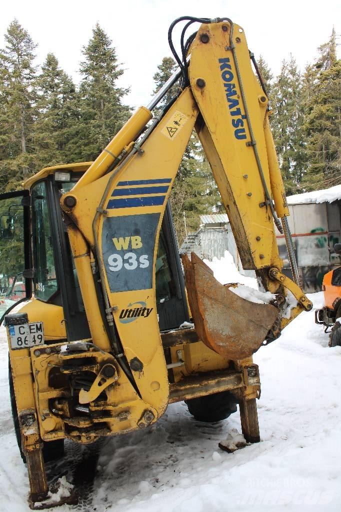 Komatsu WB 93 S-5 لوادر ذات جرافات عكسية