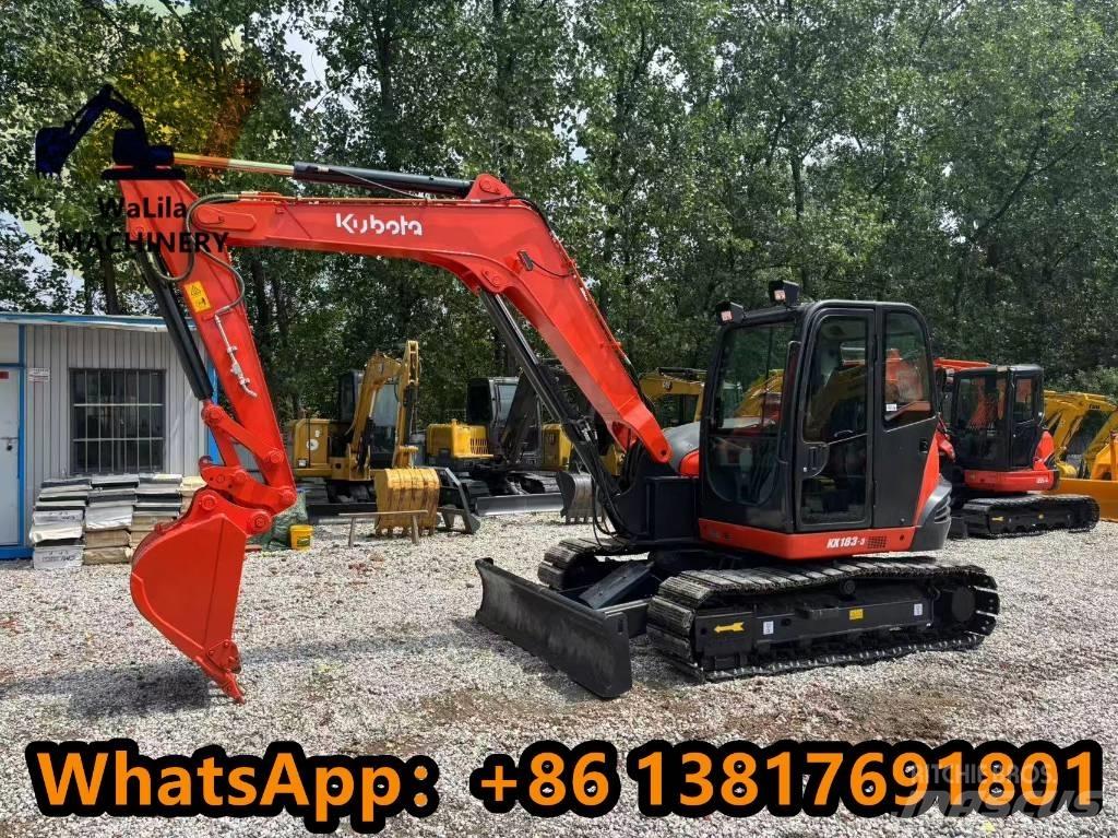 Kubota KX 183 حفارات زحافة
