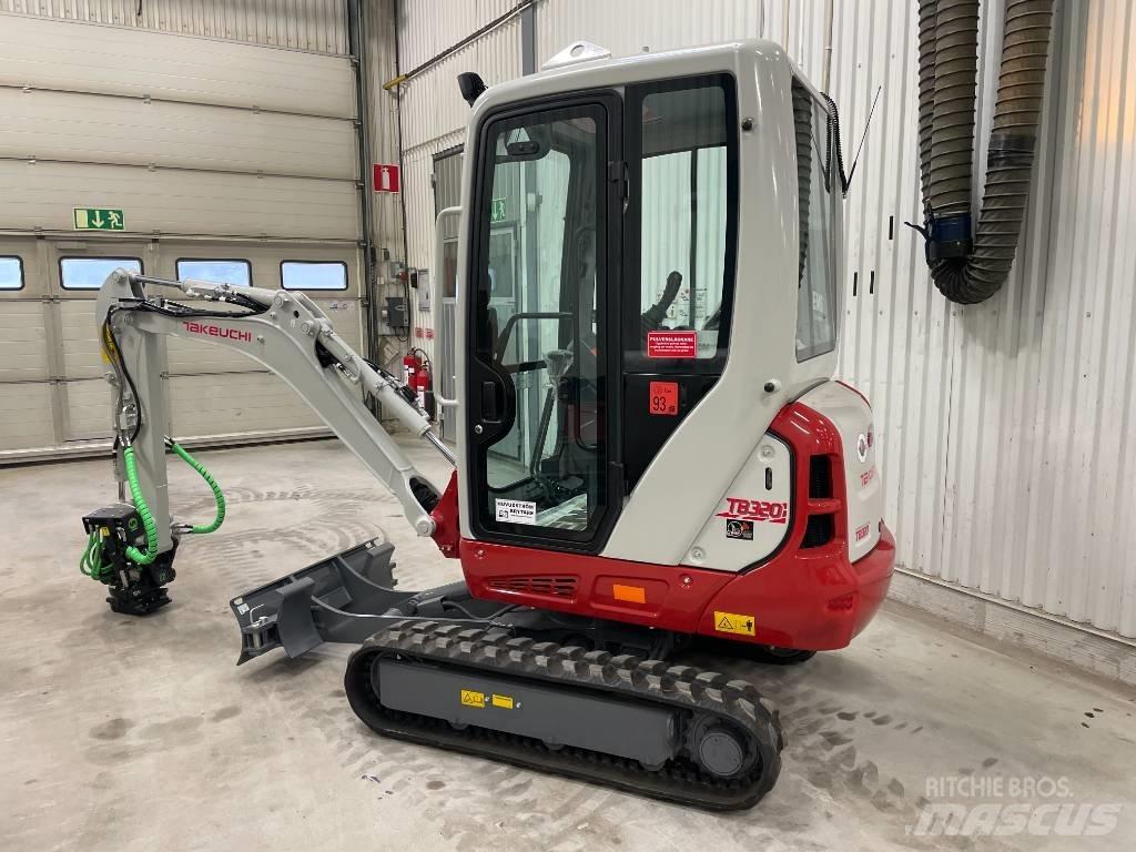 Takeuchi TB 320 حفارات صغيرة أقل من 7 طن (حفارات صغيرة)