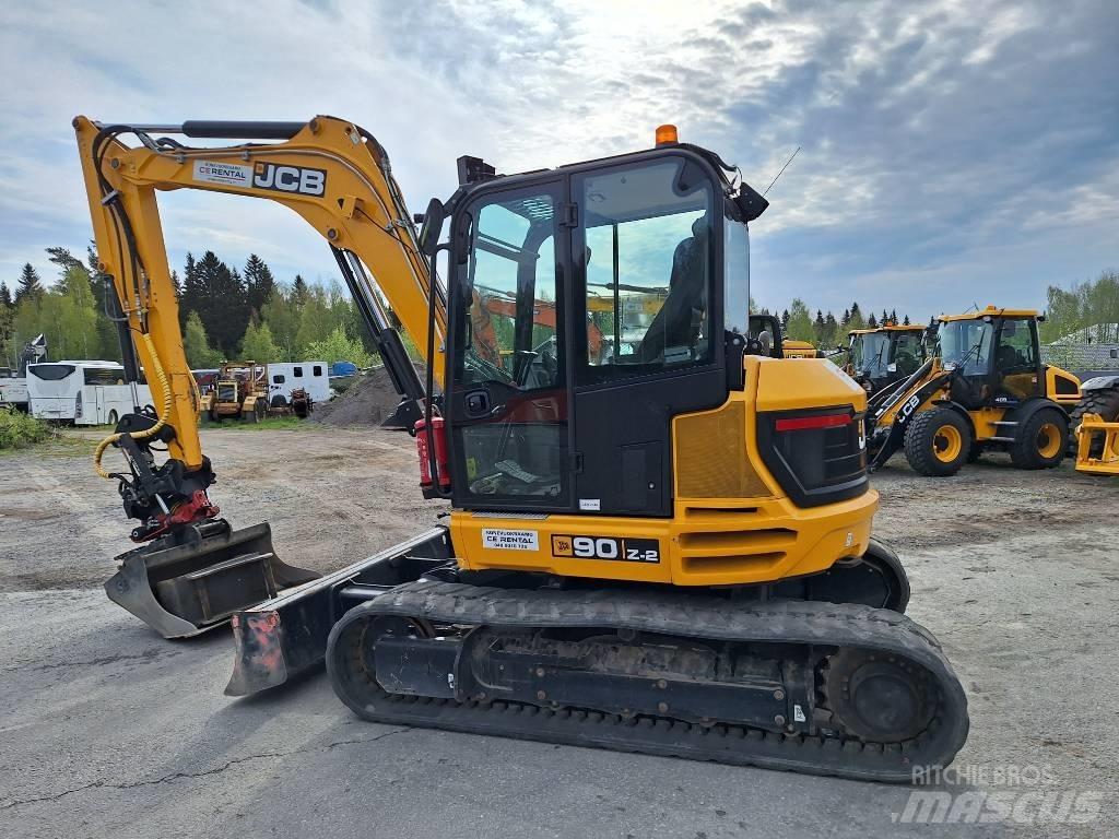 JCB 90 Z-2 حفارات وسط 7 طن - 12 طن
