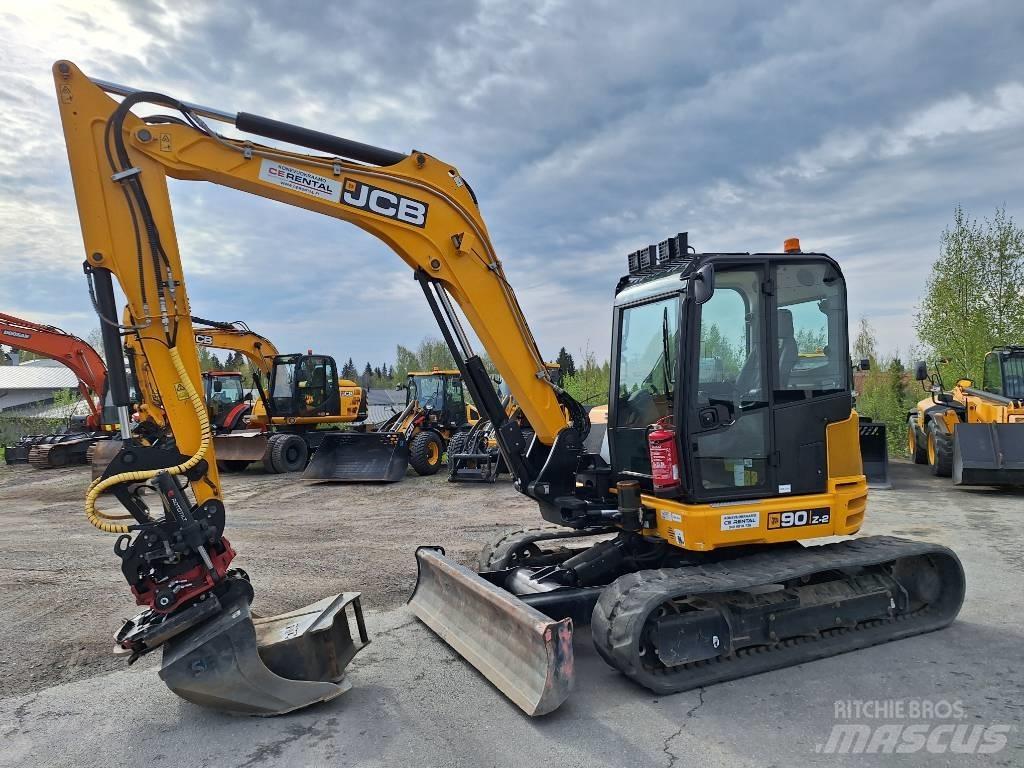 JCB 90 Z-2 حفارات وسط 7 طن - 12 طن