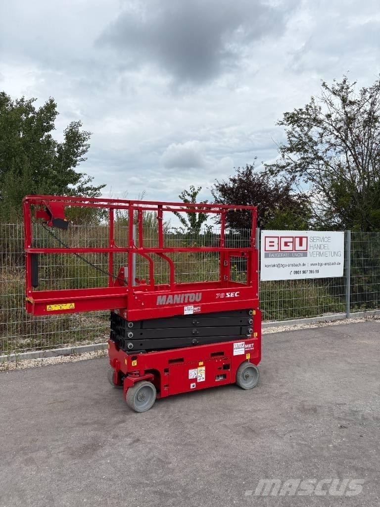 Manitou 78 SEC رافعات مقصية الشكل