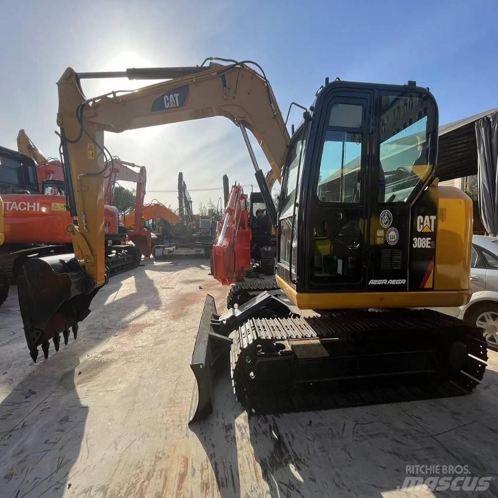 CAT 308 E 2 حفارات زحافة