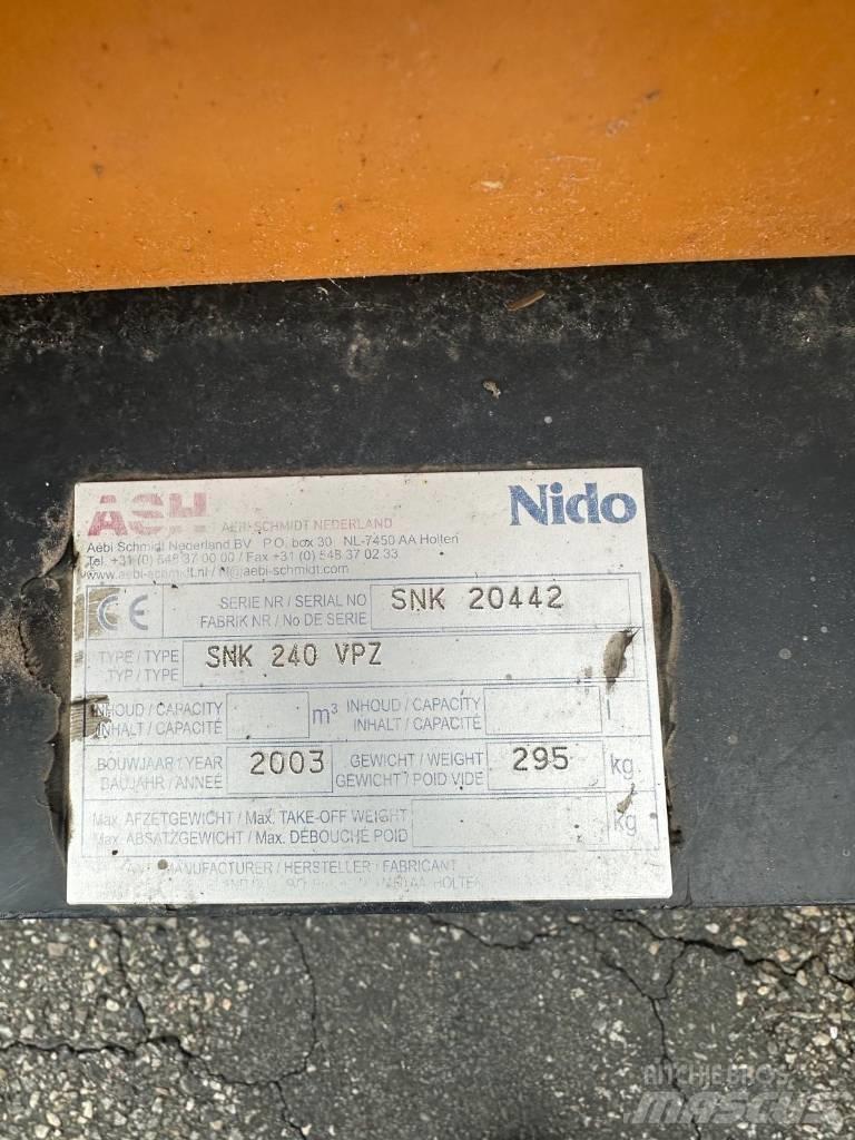 Nido SNK 240 VPZ حراثات ونصول الجليد
