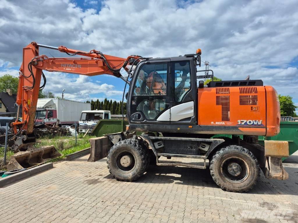 Hitachi ZX 170 W-6 حفارات بعجل