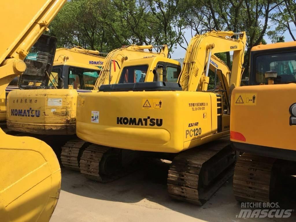 Komatsu PC 120 حفارات وسط 7 طن - 12 طن