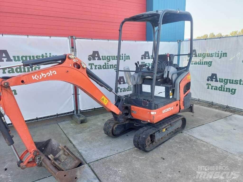 Kubota KX-015-4 حفارات صغيرة أقل من 7 طن (حفارات صغيرة)