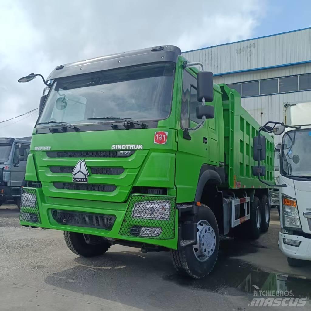 Howo 371 6x4 شاحنات قلابة