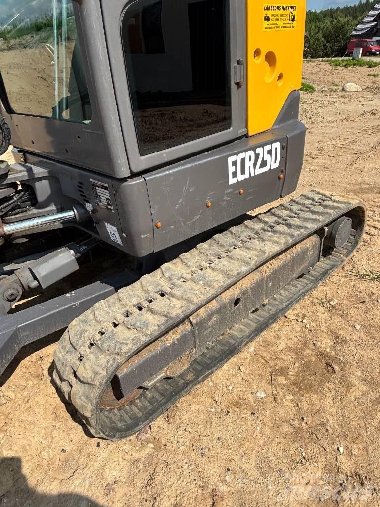 Volvo ECR 25 D حفارات صغيرة أقل من 7 طن (حفارات صغيرة)