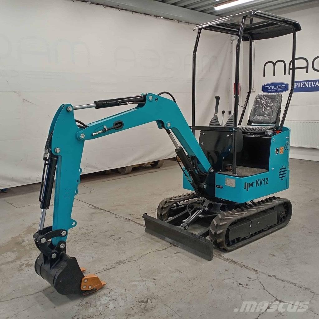 JPC KV 12 حفارات صغيرة أقل من 7 طن (حفارات صغيرة)