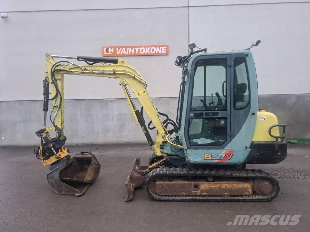 Yanmar B 37 V حفارات صغيرة أقل من 7 طن (حفارات صغيرة)