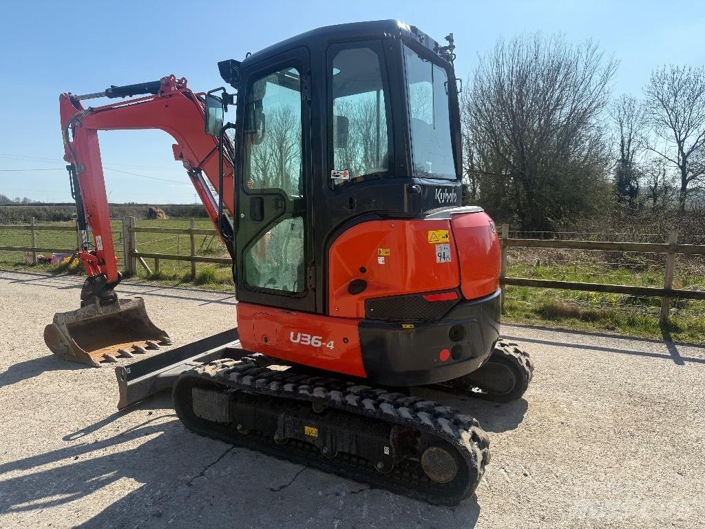 Kubota U 36-4 حفارات صغيرة أقل من 7 طن (حفارات صغيرة)