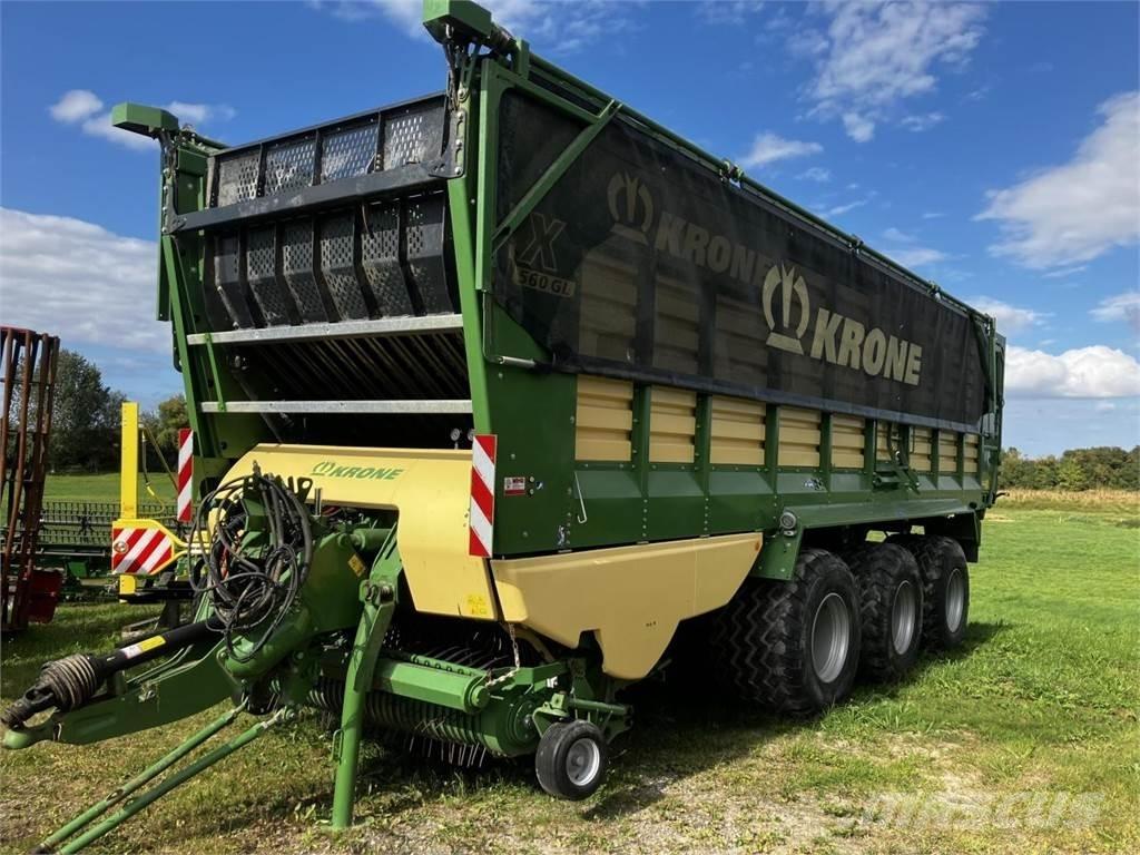 Krone ZX 560 GL مقطورات ذاتية التحميل