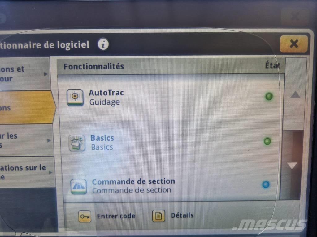 John Deere 7230 R الجرارات