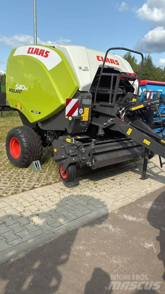 CLAAS Rollant 540 RC محزمات مستديرة